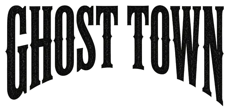 Ghost Town Wines logo.